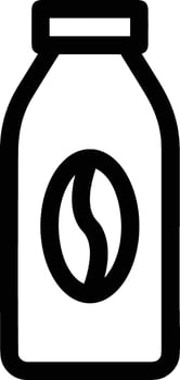 Bottle drink icon symbol image. Illustration of the drink water bottle glass design image vector