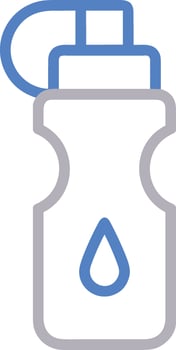 Bottle drink icon symbol image. Illustration of the drink water bottle glass design image vector