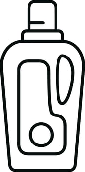 Bottle drink icon symbol image. Illustration of the drink water bottle glass design image vector