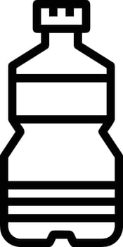 Bottle drink icon symbol image. Illustration of the drink water bottle glass design image vector