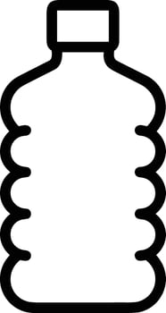 Bottle drink icon symbol image. Illustration of the drink water bottle glass design image vector