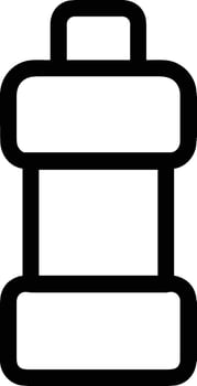 Bottle drink icon symbol image. Illustration of the drink water bottle glass design image vector