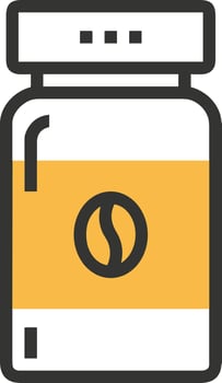 Bottle drink icon symbol image. Illustration of the drink water bottle glass design image vector