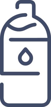 Bottle drink icon symbol image. Illustration of the drink water bottle glass design image vector