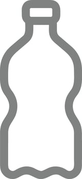 Bottle drink icon symbol image. Illustration of the drink water bottle glass design image vector