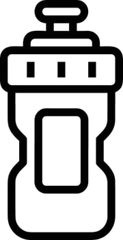 Bottle drink icon symbol image. Illustration of the drink water bottle glass design image vector