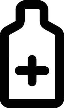 Bottle drink icon symbol image. Illustration of the drink water bottle glass design image vector