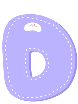 Cute letter alphabet pastel color png