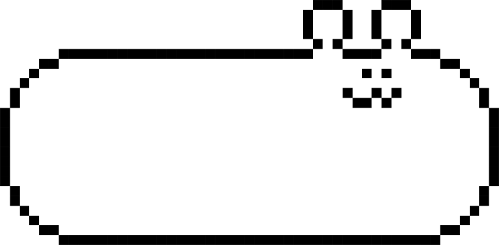 8bit retro game animal pet bear pixel text box memo speech bubble balloon, icon sticker keyword planner banner png