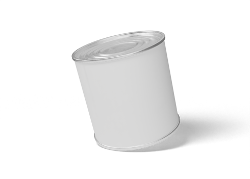 Food Can Mockup png