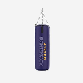 Punching Bag Mockup Template psd