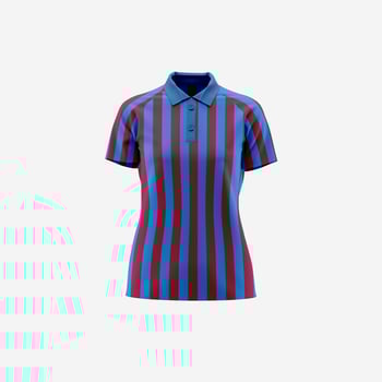 Women Polo T shirt Mockup psd