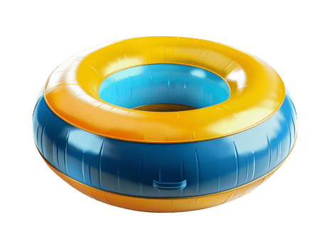 Pool sea inflatable life boul isolated png