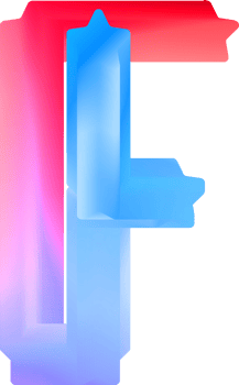 3D Spiral Alphabet Letter F png