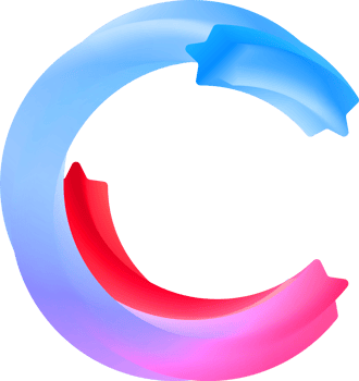 3D Spiral Alphabet Letter C png