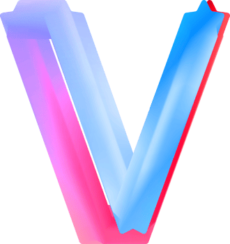 3D Spiral Alphabet Letter V png