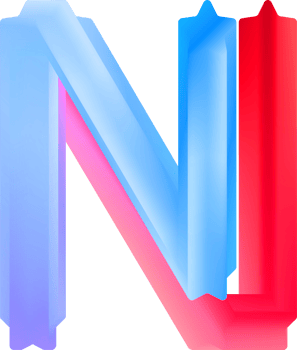3D Spiral Alphabet Letter N png