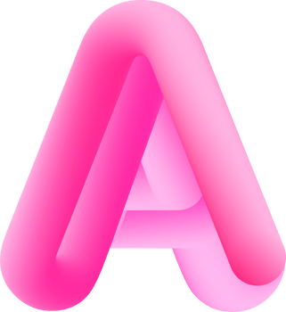 3D Pink Alphabet Letter A png