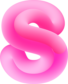3D Pink Alphabet Letter S png