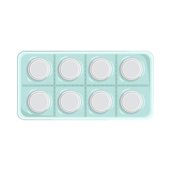 Illustration of pill vector
