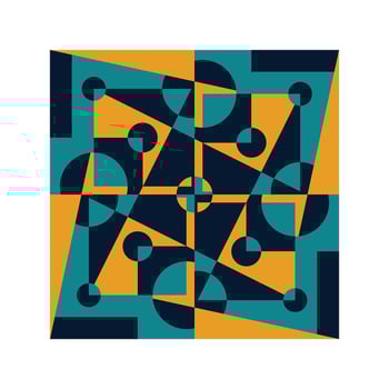 ILLUSTRATION 126 ABSTRACT GEOMETRIC PATTERN WITH COLORFUL STYLE vector