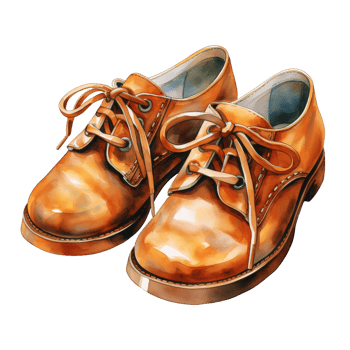 School Shoes Illustration png