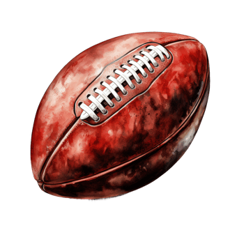American Football Equipment Illustration png