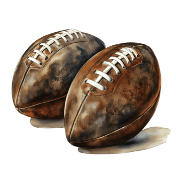 American Football Equipment Illustration png