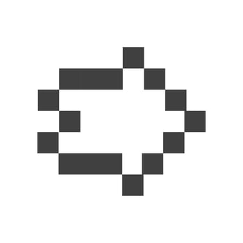 Arrow icon next symbol vector