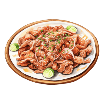 Bulgogi Clipart Illustration png