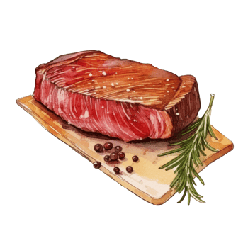 Steak Clipart Illustration png