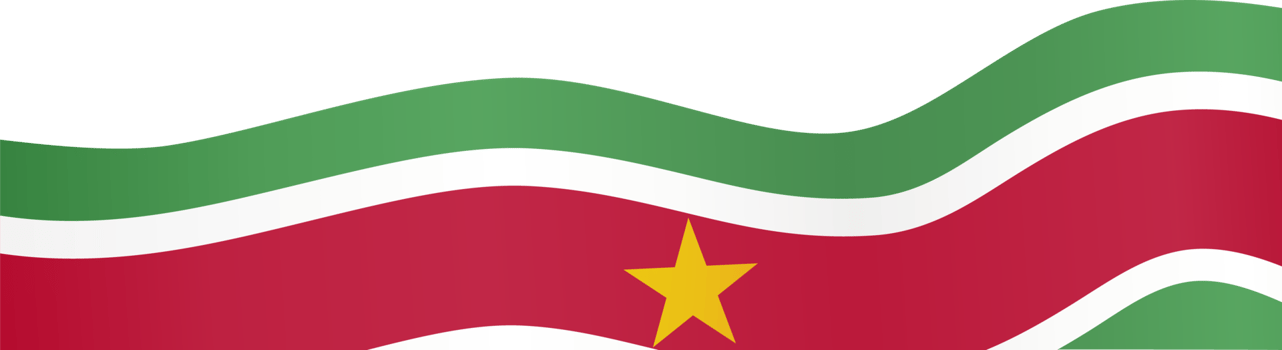 Suriname flag wave png