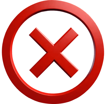 3D Cross Sign png