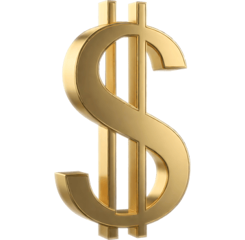 Gold 3d maney png