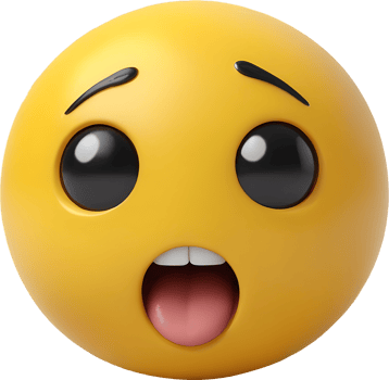 Cute emoji 3D png