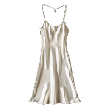 Slip dress isolated on transparent background png