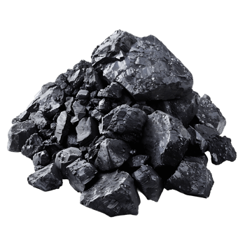 Black Coal Pile Close Ups Premium Quality Stock Photography png