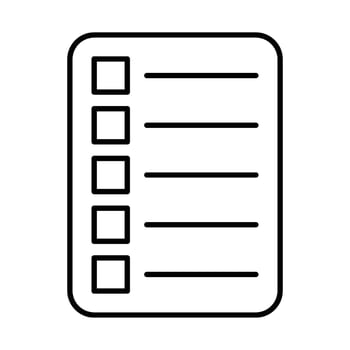 To do List Icon Design For Personal And Commercial Use. vector