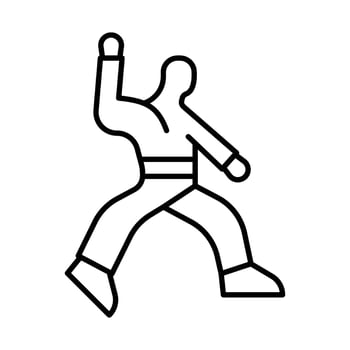 Martial Arts Icon Design For Personal And Commercial Use. vector