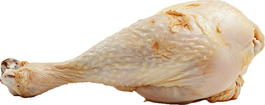 Raw Chicken Drumstick with Herbs. png