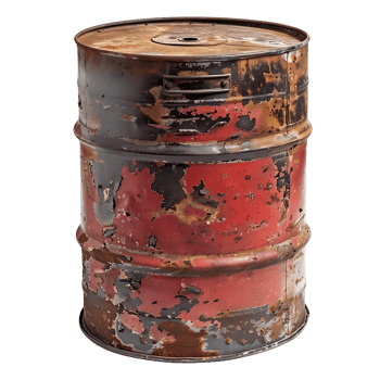 Old Metal Oil Barrel Variety Essential Stock Resource png