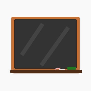 a blackboard with a chalkboard on it vector