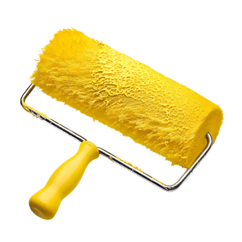 Professionalism in Focus Paint Roller Cut Outs png