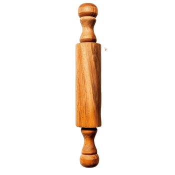 Vintage Wooden Rolling Pin Cut Outs High Quality Images png