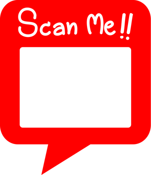 Red QR code scanning pattern png