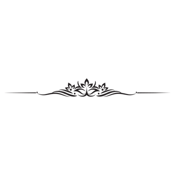 Wedding line, Vintage boundary png