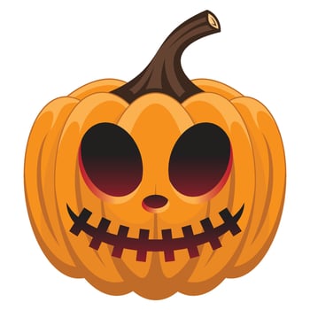 Halloween Pumpkin Illustration vector