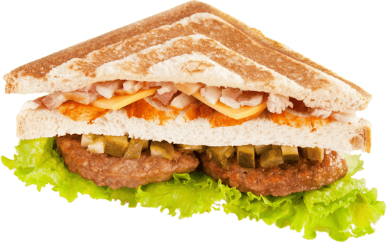 sandwich transparent background png