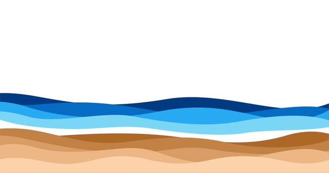 wave ocean sea abstract background vector