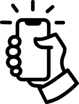 Hand icon symbol image illustration vector